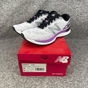 ✅Women's 10 2A Narrow New Balance 880v9 Running Shoes White/Purple Sneakers